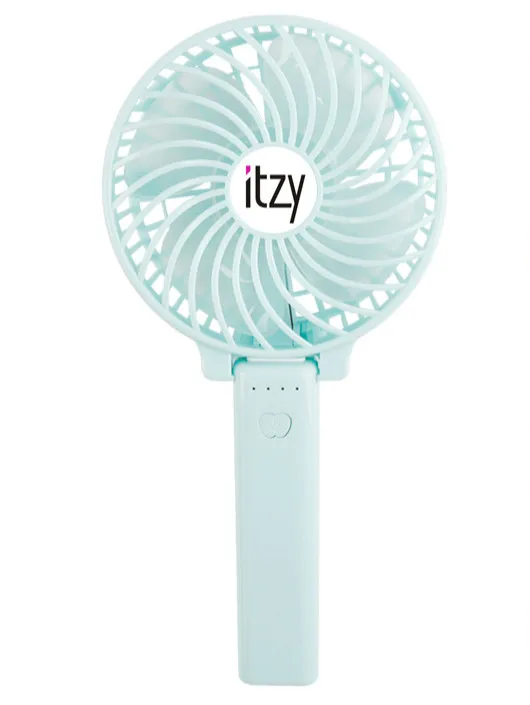 

[MYKPOP]ITZY Portable Rechargeable Foldable Mini Fans with USB KPOP Item SA19051714