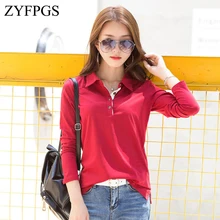 ZYFPGS, рубашка с длинным рукавом в виде лошади, женский модный топ, Женская лошадь, новинка, осень, изысканный подол, дышащая, Z0519