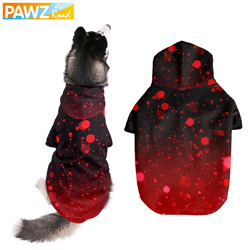 

Pet 3D Printing Dog Cat Hoodies Sweatshirts Unique Design Winter Clothing Apparel for Small Large Dogs Puppy Cats Clothes Jacket