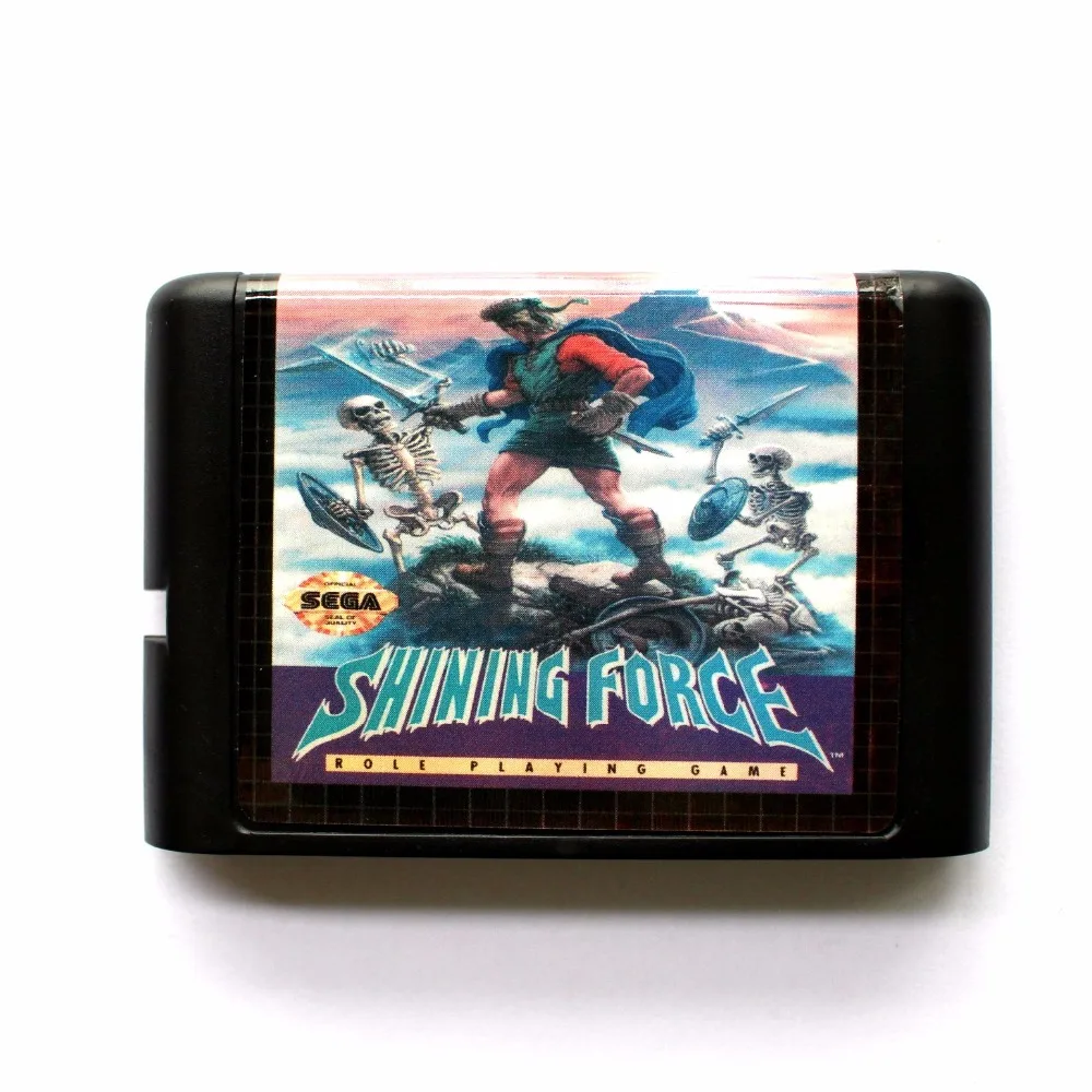 Сияющая сила 16 бит MD игровая карта для Sega Mega Drive Genesis|Картриджи| |