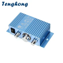 Tenghong 40 Вт* 2 аудио усилитель TDA7056 2,0 канальный Hi-Fi стерео усилитель мощности DC12V для автомобильного компьютера динамик DIY