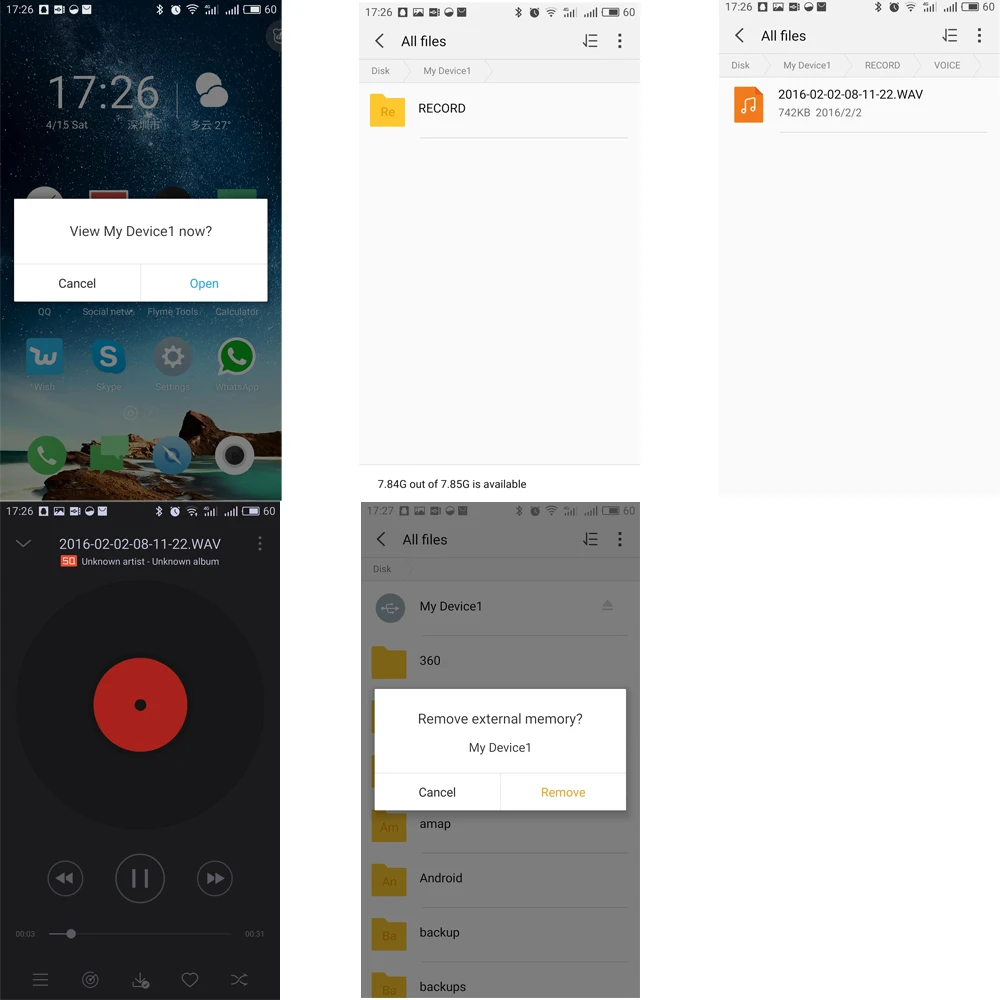 HOW TO PLAYBACK ON PHONE