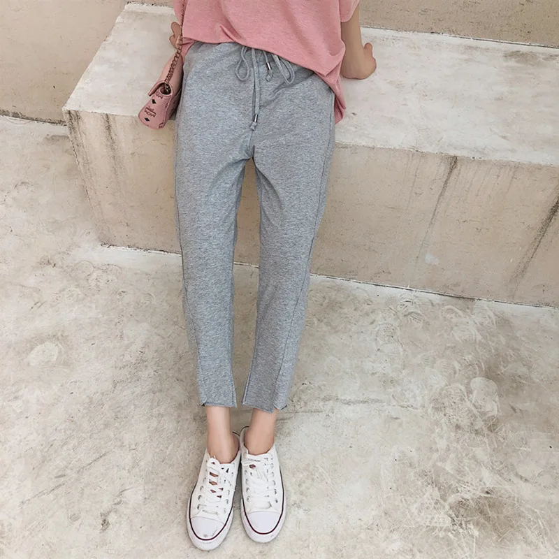 

Harajuku Irregular Harem Pants Women Plus Size Vintage Streetwear Casual High Waist Pockets Trousers Korean Style Summer Pants