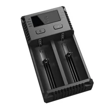 2016 new I2 With authentication code Nitecore Battery Charger Outdoor Tools for 16340 10440 AA AAA