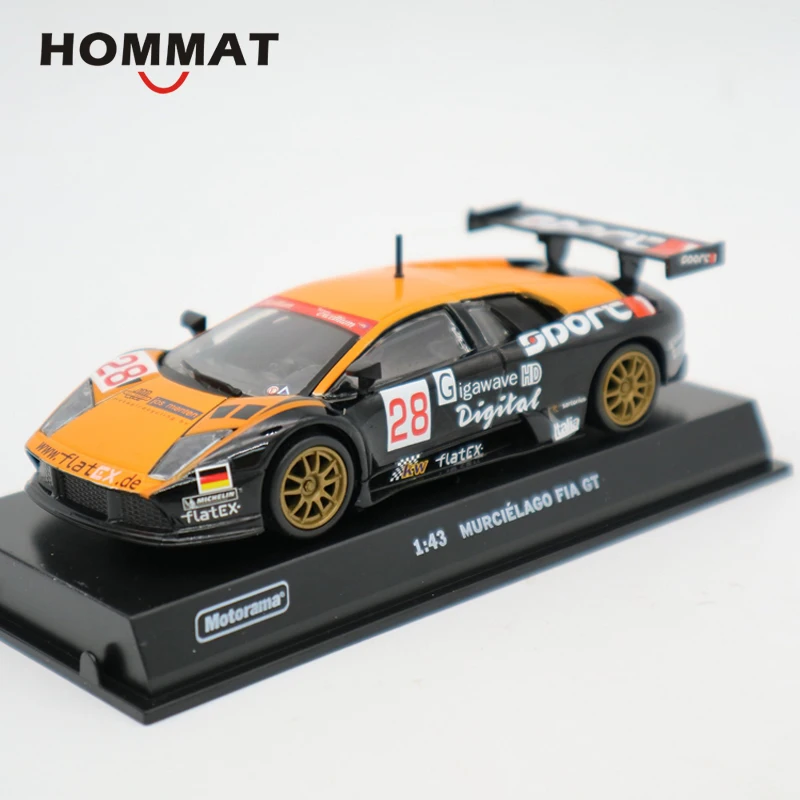 HOMMAT 1/43 Motorama 320SI/Z4M/Murcielago/MC12 Racing Car Model 1:43 Diecast Toy Vehicles Cars Metal Alloy Model Car Kids Toy