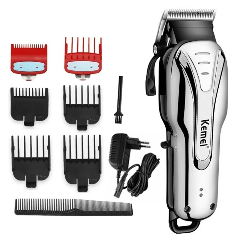 

100v-240v salon professional hair clipper electric hair trimmer for men rechargeable hair cutter haircut machine cutting barber