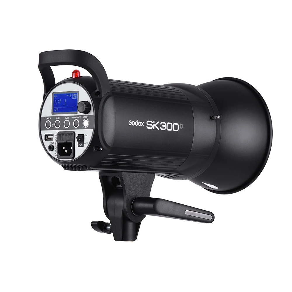 Godox SK300II Studio Flash With 2.4G Wireless X system+Bowen mount standard cover Gift (10)
