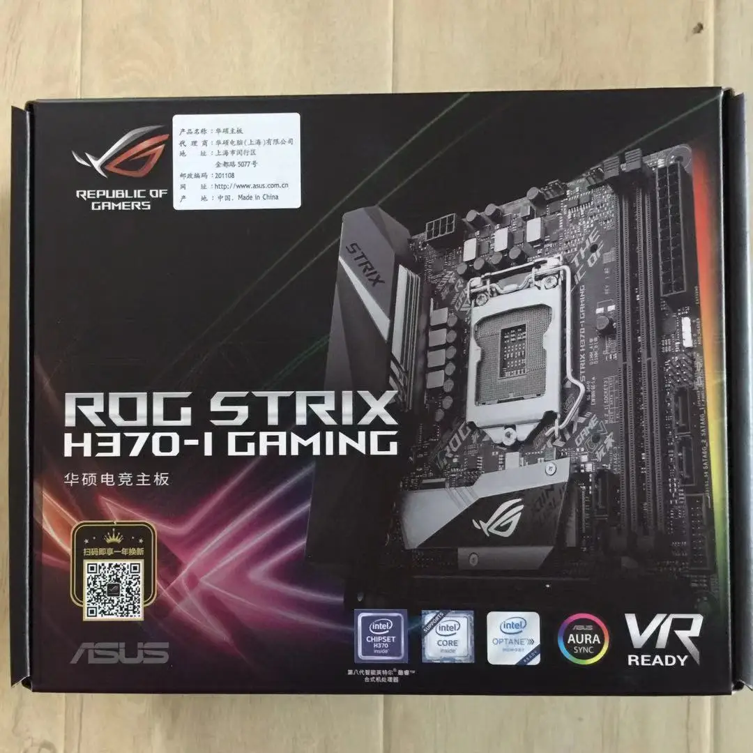  ASUS STRIX H370-I GAMING h370 itx Mini Desktop Board