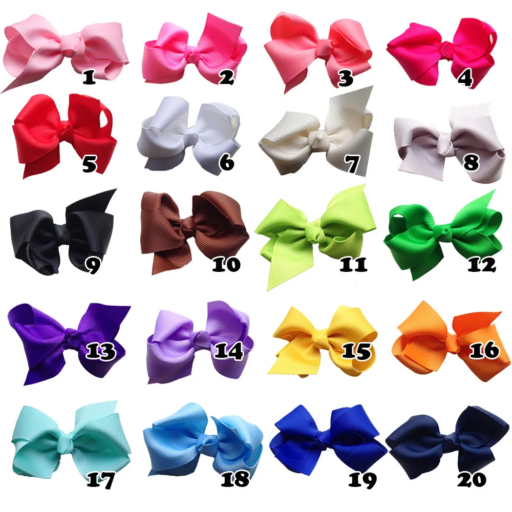 

Pet Ribbon ribbed bow Cats Hairpin Grooming Accessories Clips dog cat Hair bow 20color 60pcs/lot