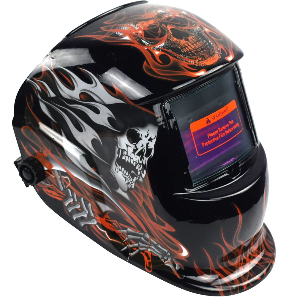 Сварочная маска для шлема автоматическая замена головная лента TIG 107 Red