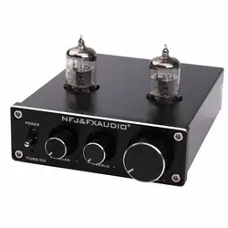 Новый FX-AUDIO трубки-03 мини желчи 6K4/6J1 reamp трубки буферный усилитель звуковой Предварительный усилитель ВЧ Регулировка баса предварительные