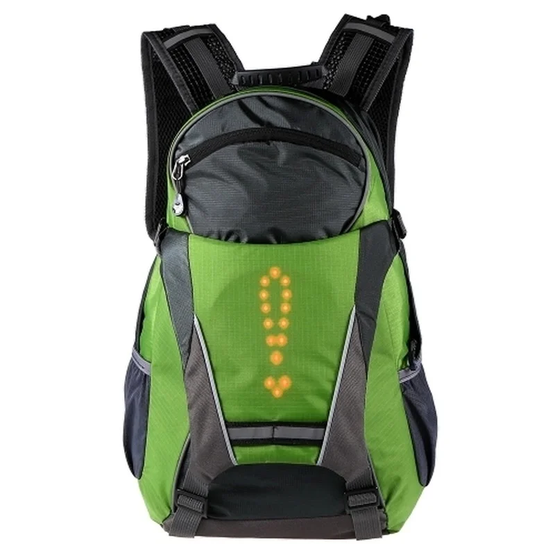 

Lixada 18L Cycling Bicycle Bike Backpack LED Turn Signal Light Reflective Bag Pack Outdoor Safety Night Riding Running Camping