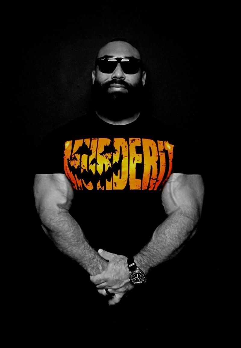 mens gyms T shirt Fitness Printed Shirts-4