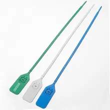 20 шт железный лист пластиковые затяжки защитные пломбы замок кабельные стяжки логистика пластиковые уплотнения 380 мм длина