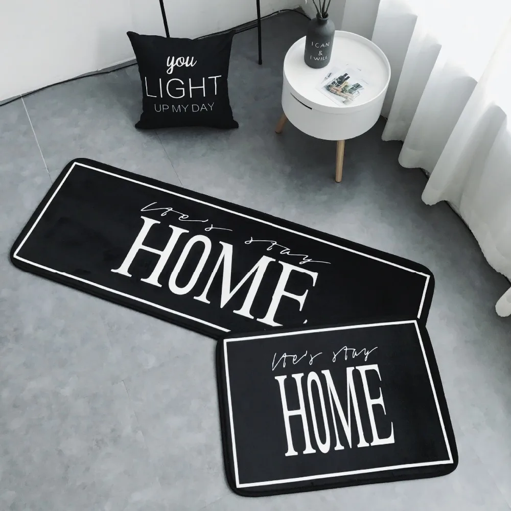MUZZI дверной коврик дверь передняя Tapete коврик для двери тонкий водонепроницаемый кухонный ванная комната ковер для детской комнаты подстилка, напольный коврик