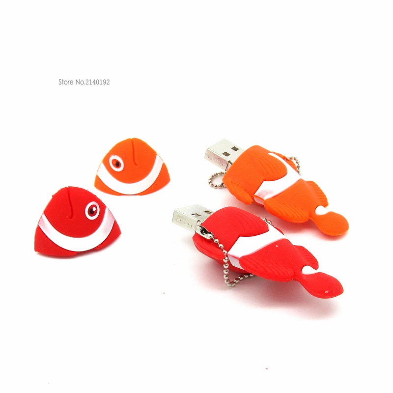 Забавный в поисках рыба клоун Немо флэш накопитель usb мультфильм карта памяти 16