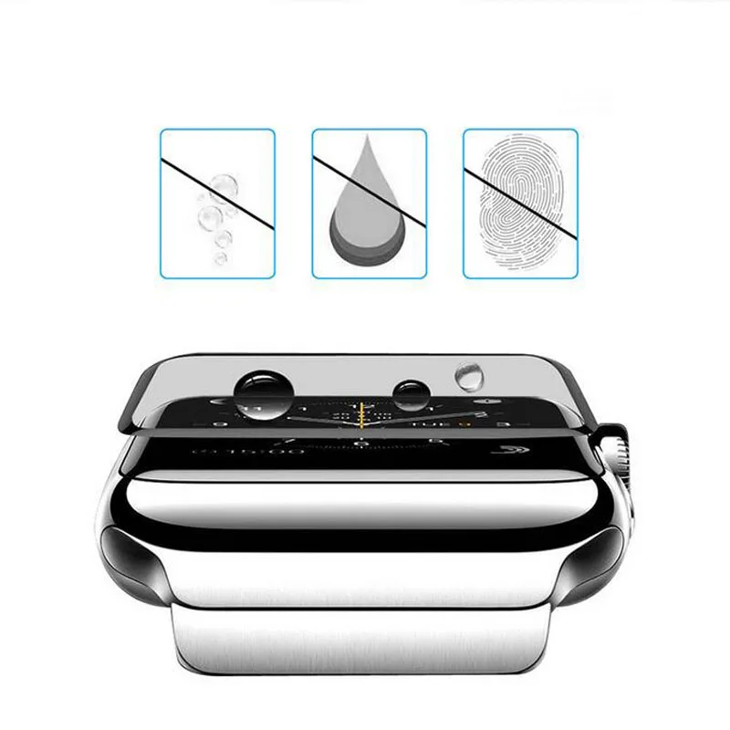 3D изогнутая защитная пленка из закаленного стекла iwatch Apple Watch Series 1/2/3 38 мм 42