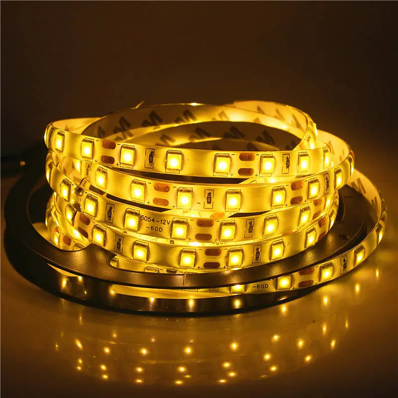 Супер яркая светодиодная лента SMD 5054 5 м 12 в пост. Тока 60 светодиодов/м 120 300