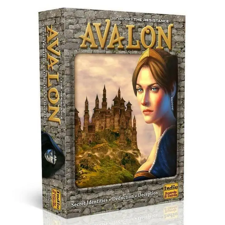 Горячая сопротивление Avalon Инди семья Интерактивная настольная игра Карта