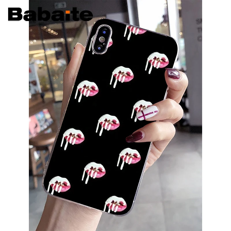 Girly Pink lips fashion newly pattern