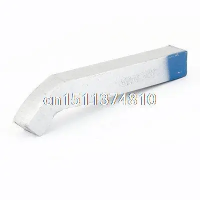 

16mmx16mm Lathe Cutting 45 Degree External Turning Tool Silver Tone 115mm Long