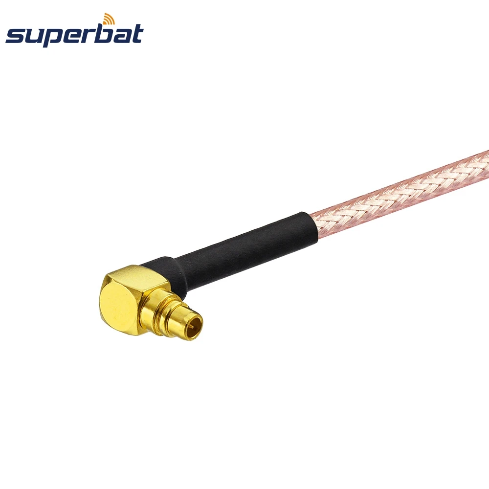 Superbat MMCX штепсельная вилка RA соединитель для RP SMA гнездо переборка RG178 30 см