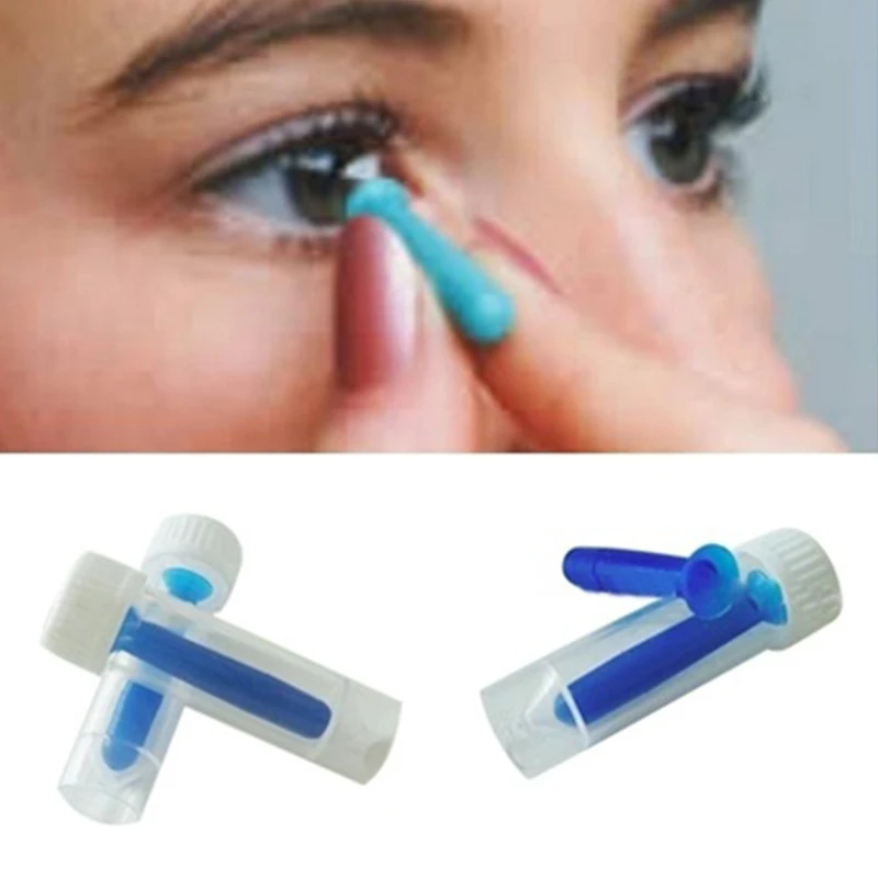

1pc PortableContact Lens Inserter Remover For Color /Colored /Halloween Contact Lenses Sucker Makeup Tool