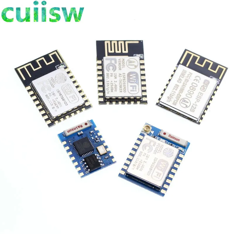 1 шт. ESP8266 ESP-01 ESP-01S ESP-07 ESP-12 ESP-12E ESP-12F ESP-03 серийный WI-FI беспроводной модульный беспроводной приемник для arduino