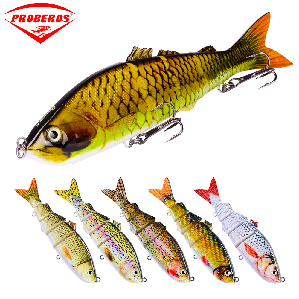  1pc Swim bait 6 Color Fishing Lures Exported to USA Market Fishing Tackle 25.5cm-10.1