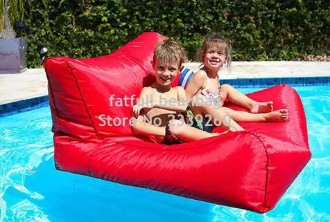 Cover only No Filler- cobalt blue Swimming Pool Floating Bean Bag Indoor/Outdoor Waterproof Lounge/Chair/Sofa