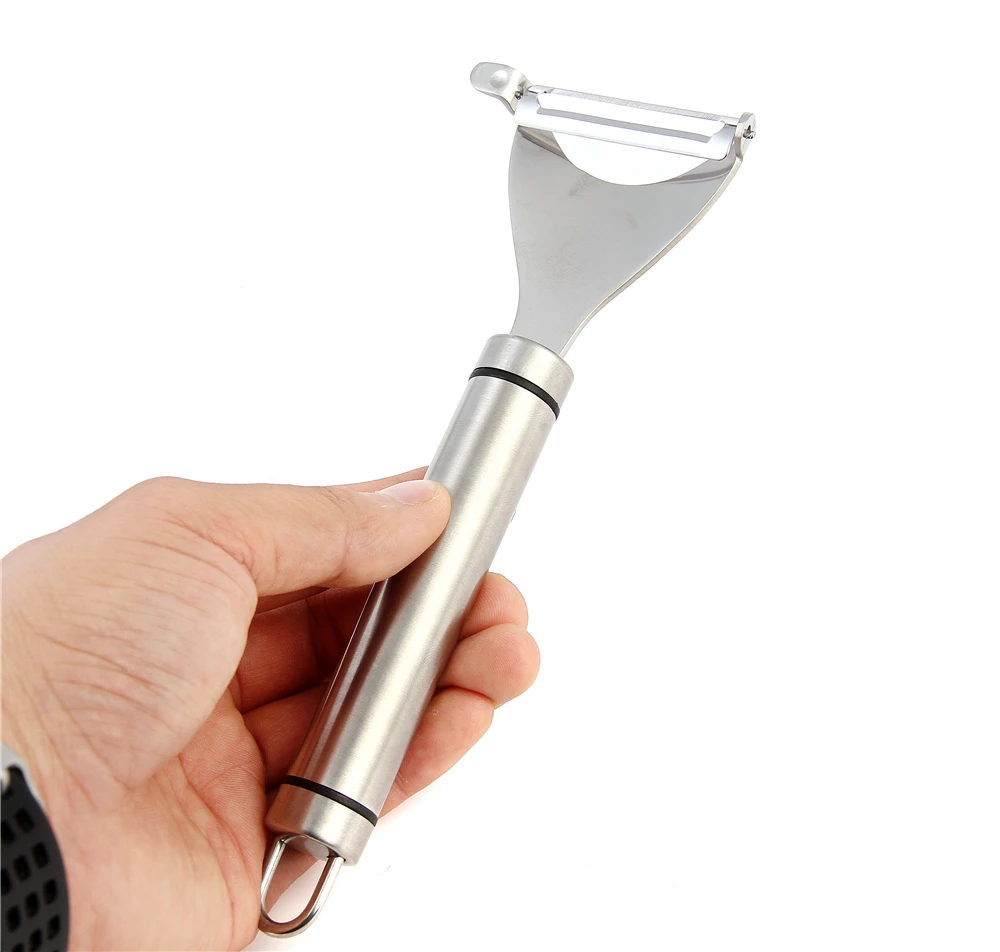 1PC Stainless Steel Peeler Zester Fruit Vegetable Peeler Knife Cutter