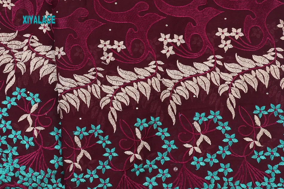 Африканская кружевная ткань швейцарская вуаль высокое качество кружева африканские платья для свадьбы кружева хлопок Вечерние платья YA2624B-1