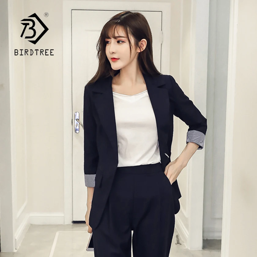 Women's blazer rolled up sleeves Clearance