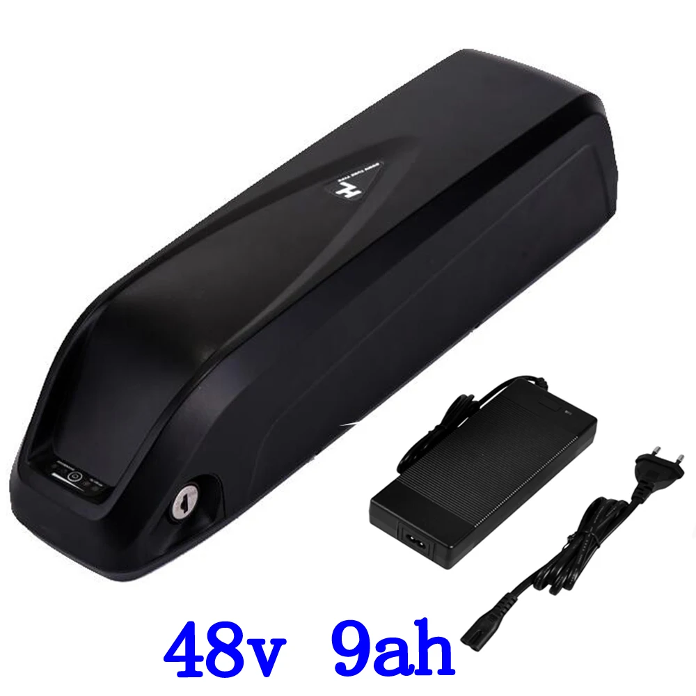 Cheap US EU No Tax 48V 9AH hai long Lithium Battery 48V 500W e bike Down Tube Lithium ion Battery with 2A charger 0 Cheap US EU No Tax 48V 9AH hai long Lithium Battery 48V 500W e bike Down Tube Lithium ion Battery with 2A charger 0