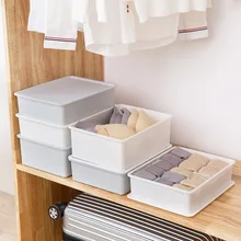 Home Laundry Organizer for Socks Clothing Bra Linen Drawer Divider Closet Underwear Storage Box Multiple Lattice Sort Out Cover
