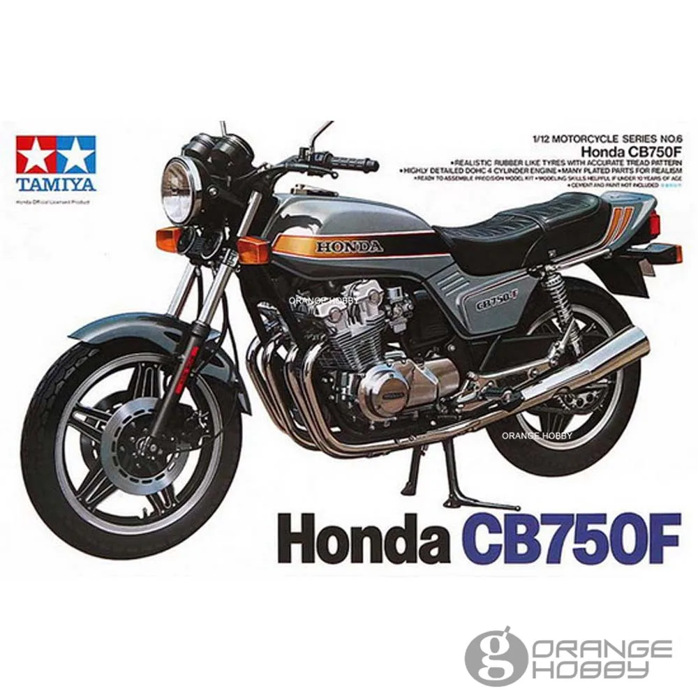

OHS Tamiya 14006 1/12 CB750F Scale Assembly Motorcycle Model Building Kits G