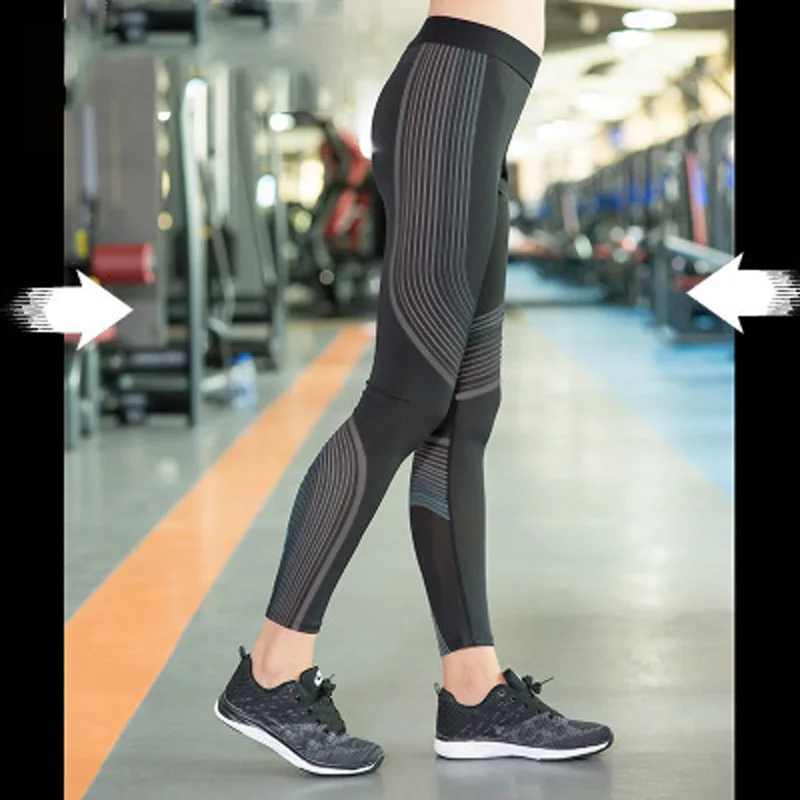 Fitness Yoga Pants leggings Sexy high Elastic Waist Sports Pants Gym