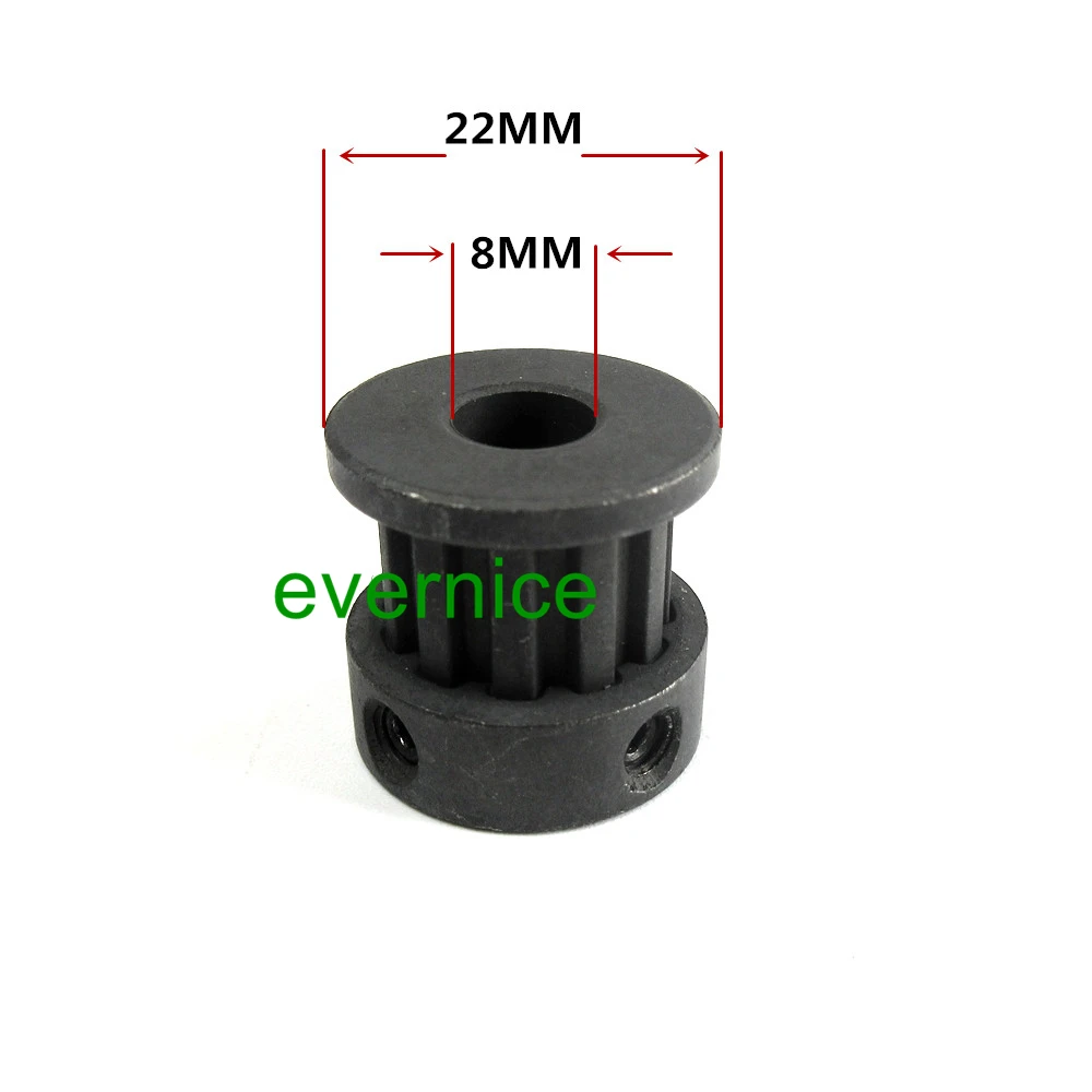 Timing Belt F01001 & Motor Pulley For Newlong Bag Closing Machine Np-7 Np-7A 