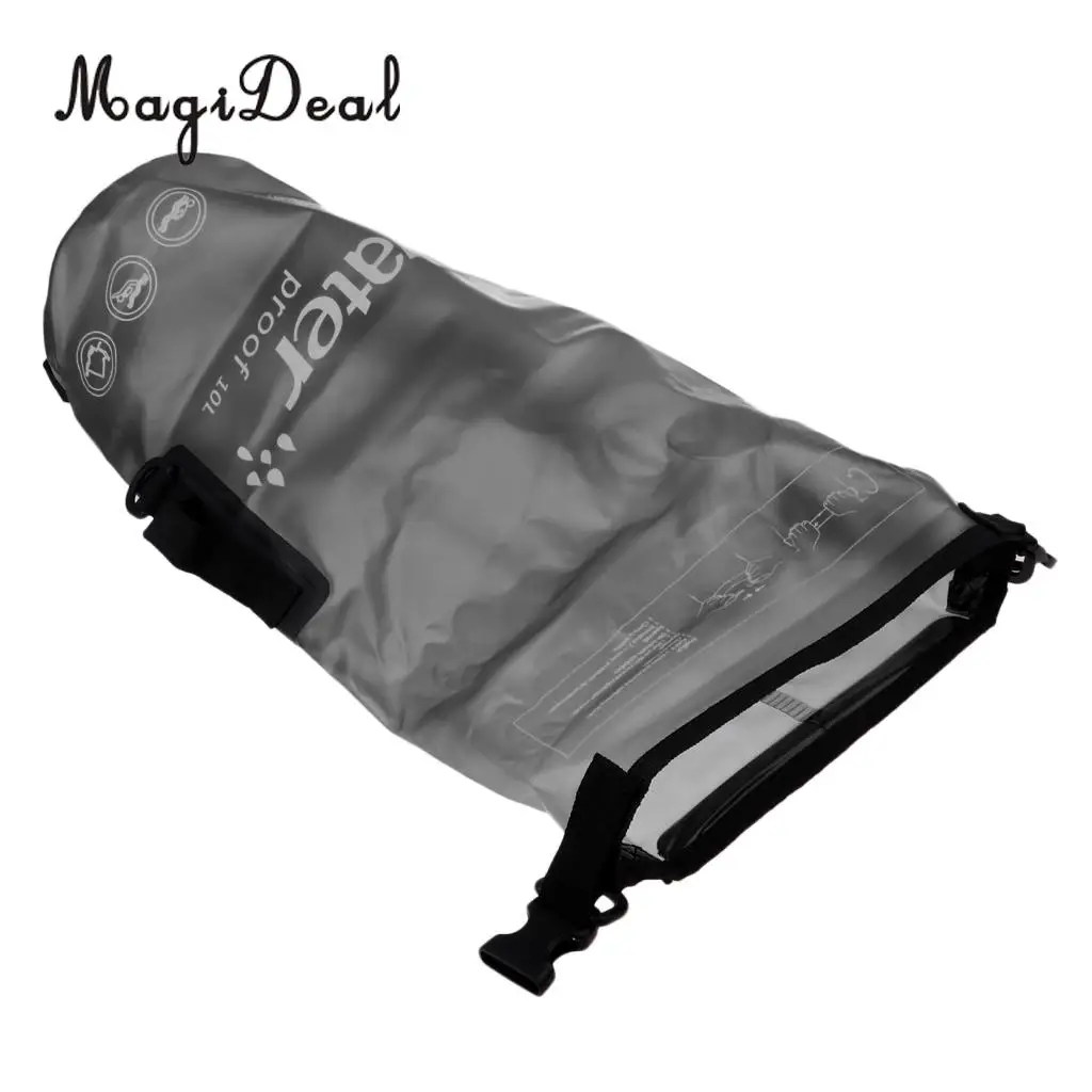 10L Waterproof Dry Bag Swimming Rafting Kayaking Boat Canoe Backpack Swimming Dry Sack for Surfing Sailng Scuba Diving Floating