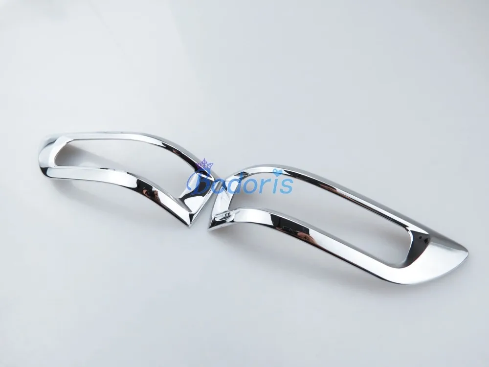 Хромированный автомобильный Стайлинг, крышка зеркала заднего вида, накладка, отделка ABS 2011- для Toyota Sienna, аксессуары