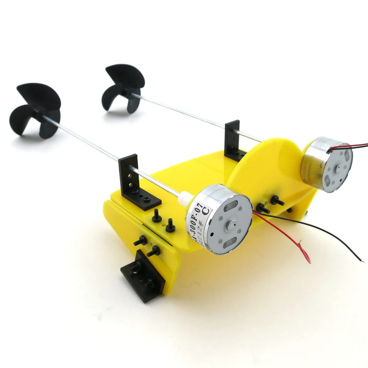  DIY Remote Control Ship Handmade Toys Physical Gizmo Building Blocks Kits Solar Energy Assembled To - 32875718315