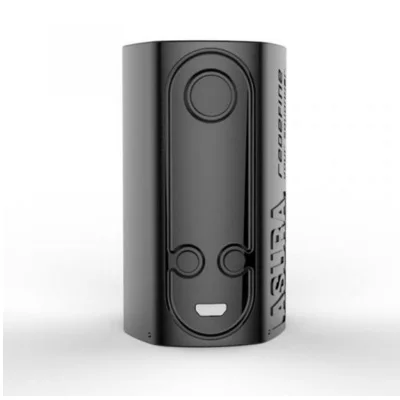 Hugo Vapor Asura 2-в-1 228 Вт Squonk коробка Mod TC GT228 Чипсет создано Двойной 18650 Батарея аккумуляторные блоки для электронных сигарет - Цвет: Черный