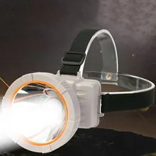 Светодиодный прожектор для кемпинга, рабочий свет, переносной налобный фонарь прожектор перезаряжаемый фонарик для походов и рыбалки