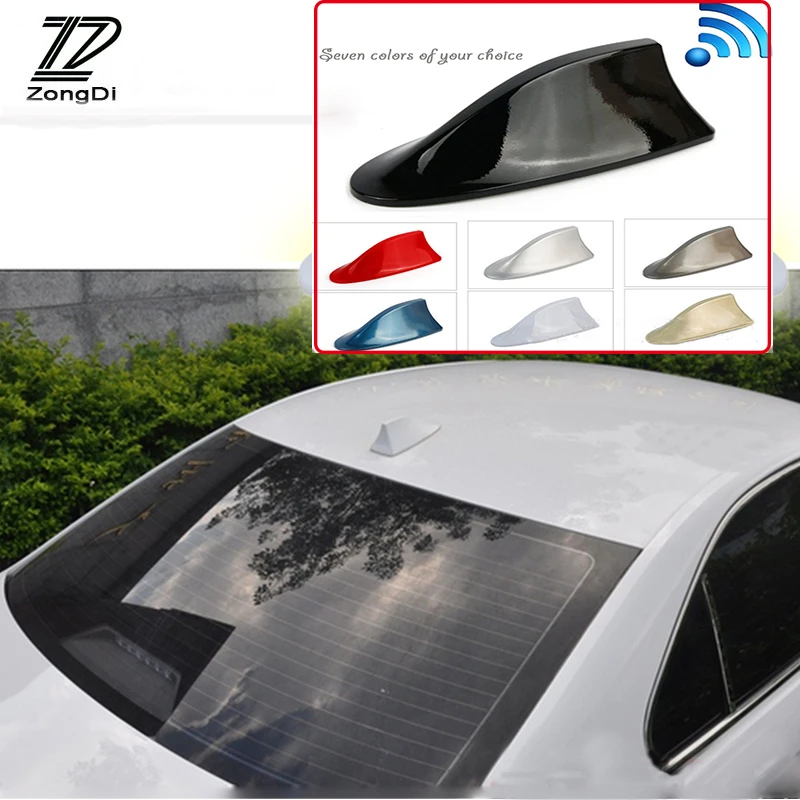Zd Car Fm Am Signal Roof Radio Antenne Antenna Pinna Di Squalo Per Renault Megane 2 3 Duster Vw Touran Passat B6 Golf 7 T5 T4 Fiat 500