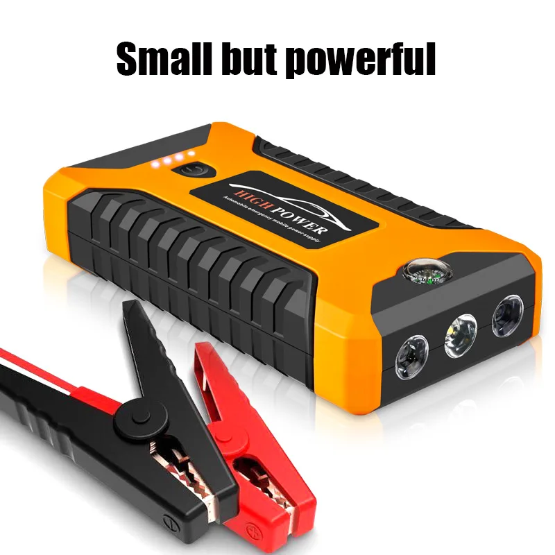 Car Jump Starter Portable 600A 4 USB Car Battery Booster Charger