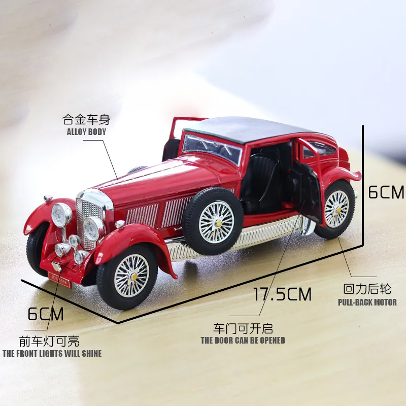 Maqina For Bentley 8l 1:28 Classic Car Model Classical Atc Maqina For Bentley 8l 1:28 Classic Car Model Classical Atc