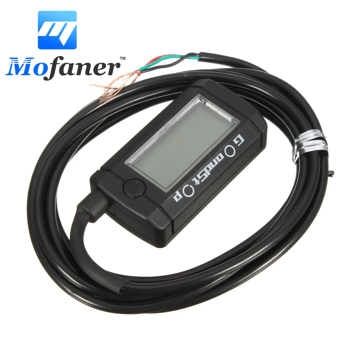 

Tachometer Hour Meter Max RPM LCD Digital Display Motorcycle Bike Waterproof