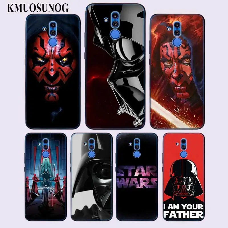 

Transparent Soft Silicone Phone Case Star wars for huawei Mate 20 Lite Pro P Smart Plus Cover