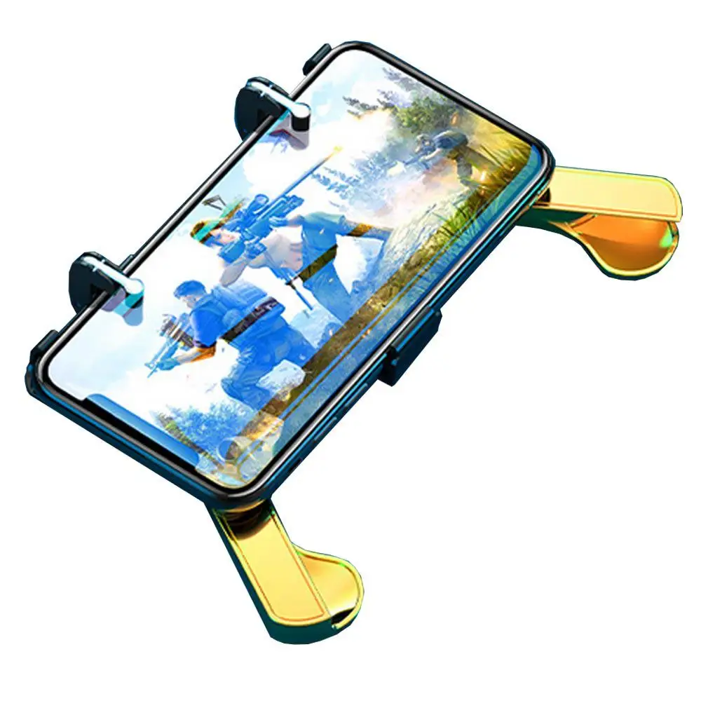 4 в 1 Multifuctinal ручка для мобильных игр для телефона PBUG кронштейн Механическая деформация Складная игровая кнопка