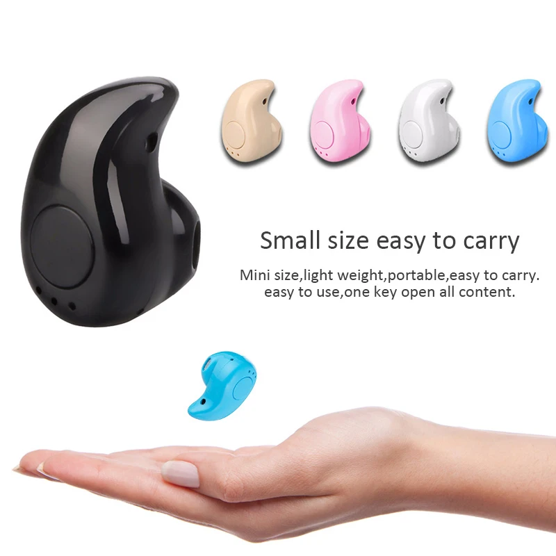 CHICLITS Мини Bluetooth наушники S530 беспроводные Handsfree Mono 4 1 с микрофоном для IOS Android Mobile